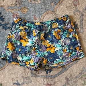 Patagonia Floral Athletic Shorts